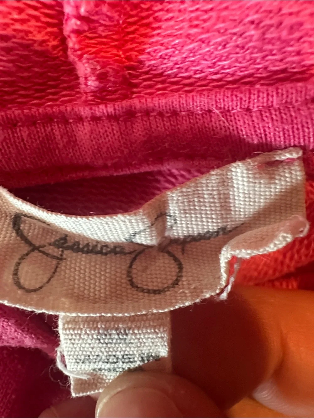 Jessica Simpson Hot Pink Hoodie & Jogger Set with Yellow Smiley Patches